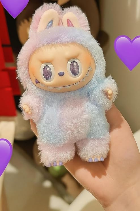 Labubu Doll Character Action Figure Design Collectible Toys Home Decorations The Monsters Big Energy Series Blind Box Cute Toy Decor Gift (Random Color - 1 Pc)