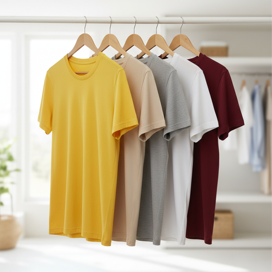 Men's Tshirts Combo (Pack of 5)